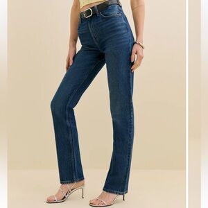 Reformation Jax Stretch Denim